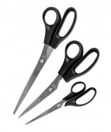 SCISSOR-Cl-01-21- Kancelářské nůžky černé