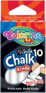 Křídy bílé 10ks Colorino