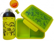 Výhodný set zdravé láhve a zdravé sváči Dinosauři   