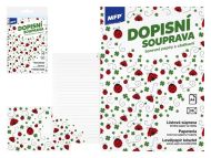 Dopisní papír barevný LUX 5+10 (Berušky) 5550366 - zvětšit obrázek