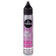 Metalické tekuté perly, 25 ml - stříbrná