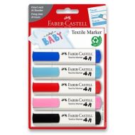 Popisovače na textil Faber Castell BL 5 baby barev