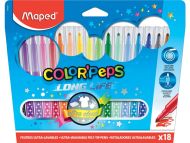 Fixy MAPED ColorPeps Long Life - 18 barev