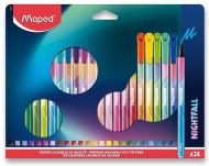 Fixy MAPED Nightfall Teens - 24 barev