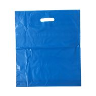 Taška s průhmatem 20x30, modrá