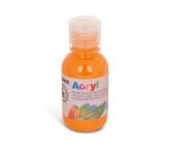 Akrylová barva 125 ml, oranžová - zvětšit obrázek