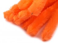 Chlupaté modelovací drátky 15 mm délka 30 cm 11 oranžová, 50 ks - zvětšit obrázek
