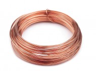 Drát měděný, lakovaný 0,8 mm 3 měděná, 1 ks - zvětšit obrázek