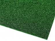 Samolepicí pěnová guma Moosgummi s glitry 20x30 cm 6 zelená vánoční, 2 ks - zvětšit obrázek