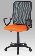 Kancelářská židle KA-B047 oranžová - zvětšit obrázek